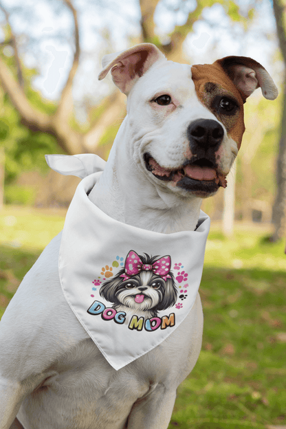 Shih Tzu Dog Mom Pet Bandana - Shih Tzu Gifts