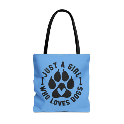 Just a Girl Who Loves Dogs Tote Bag