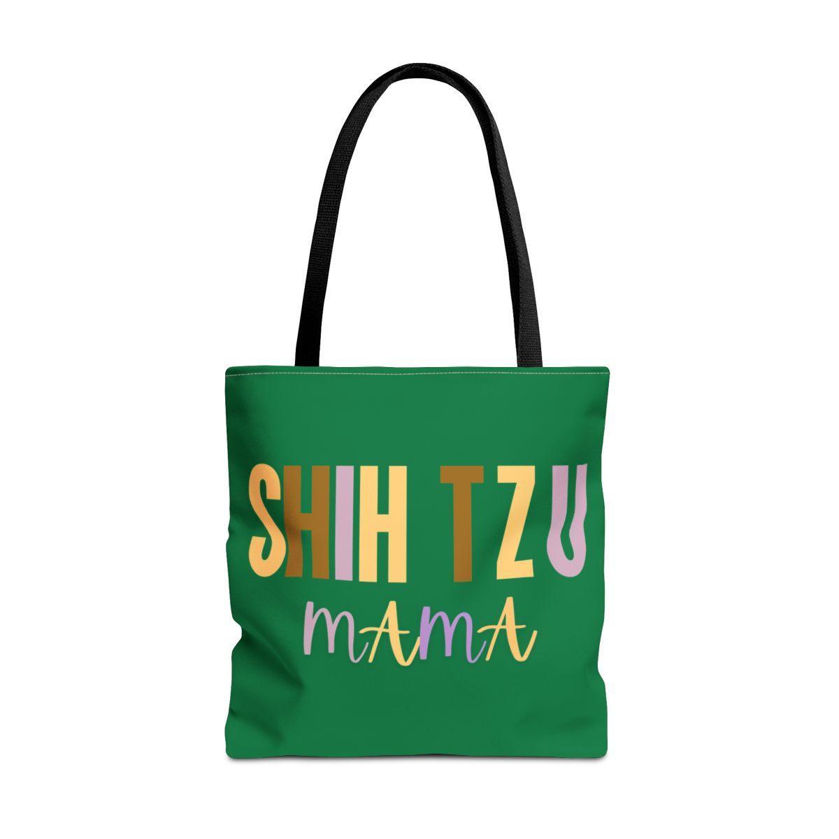 Shih Tzu Mama Words Tote Bag - Shih Tzu Gifts