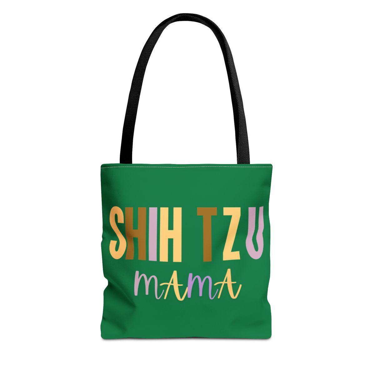 Shih Tzu Mama Words Tote Bag - Shih Tzu Gifts