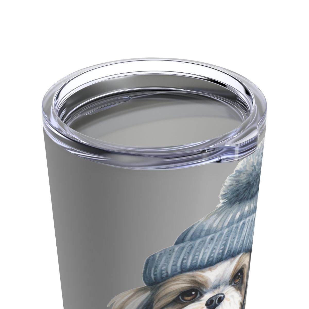 Merry Christmas Shih Tzu Tumbler - Perfect Holiday Gift for Dog Lovers - Shih Tzu Gifts