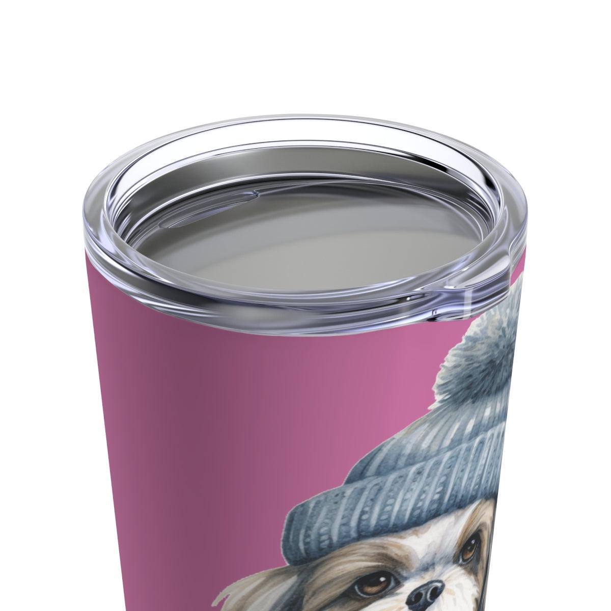 Merry Christmas Shih Tzu Tumbler - Perfect Holiday Gift for Dog Lovers - Shih Tzu Gifts