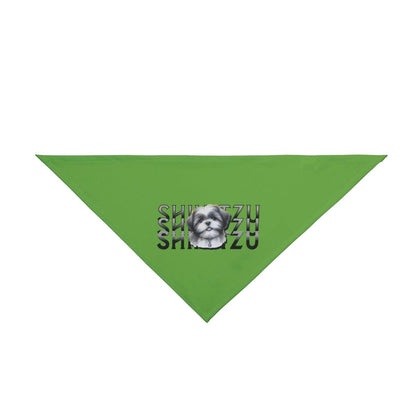 Adorable Shih Tzu Stack Dog Bandana – Cute & Stylish Pet Accessory