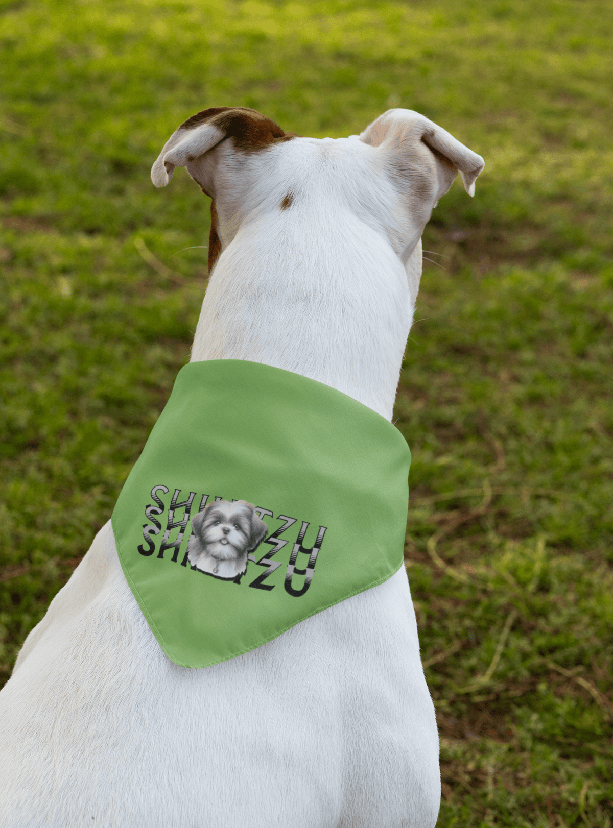 Adorable Shih Tzu Stack Dog Bandana – Cute & Stylish Pet Accessory