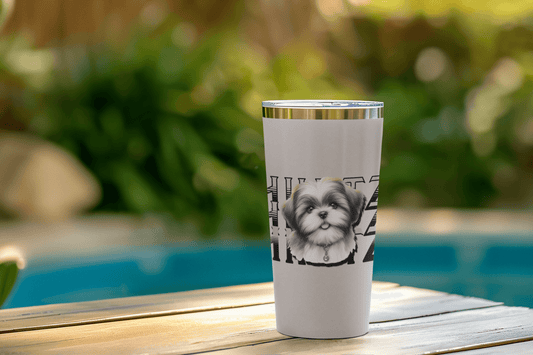 Shih Tzu Stack Tumbler - Cute & Insulated Gift for Shih Tzu Lovers