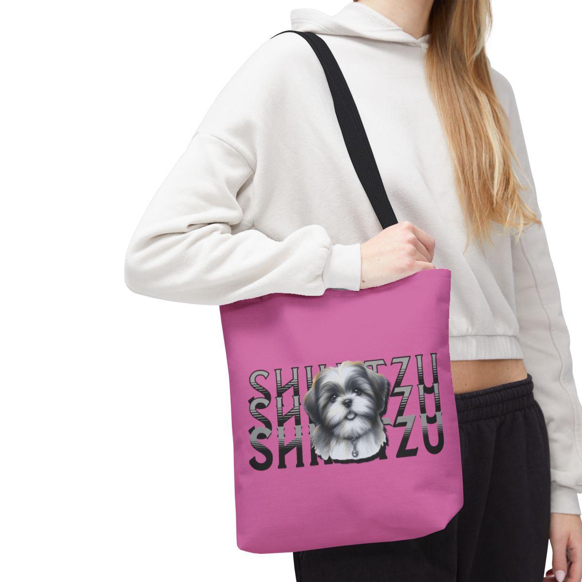 Shih Tzu Stack Tote Bag - Cute & Durable Gift for Shih Tzu Lovers