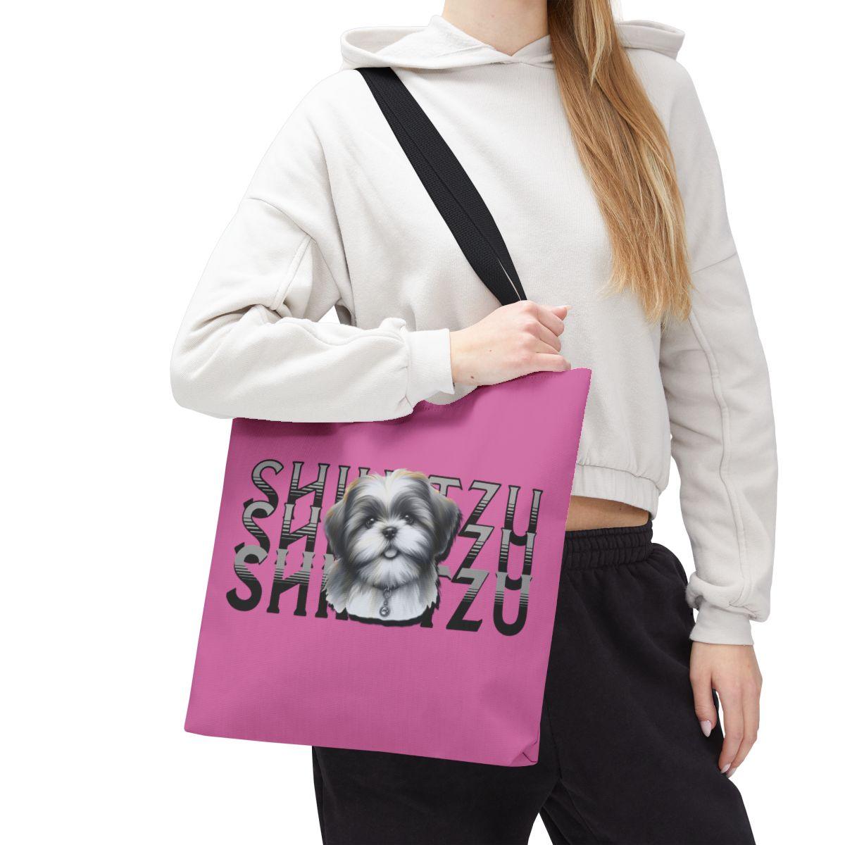 Shih Tzu Stack Tote Bag - Cute & Durable Gift for Shih Tzu Lovers