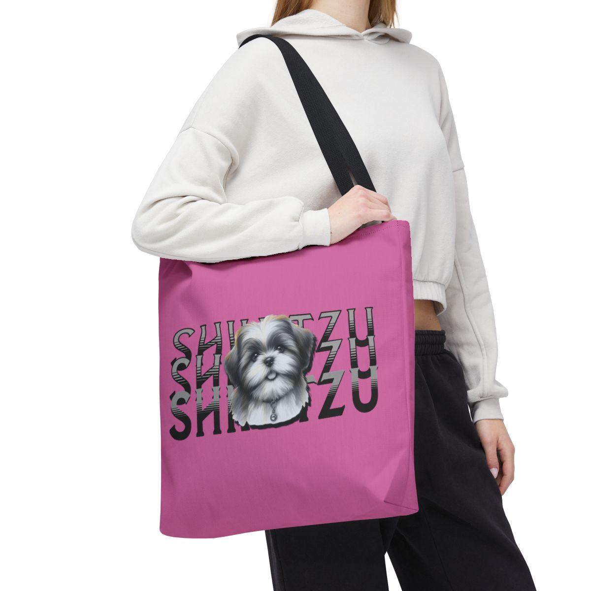 Shih Tzu Stack Tote Bag - Cute & Durable Gift for Shih Tzu Lovers