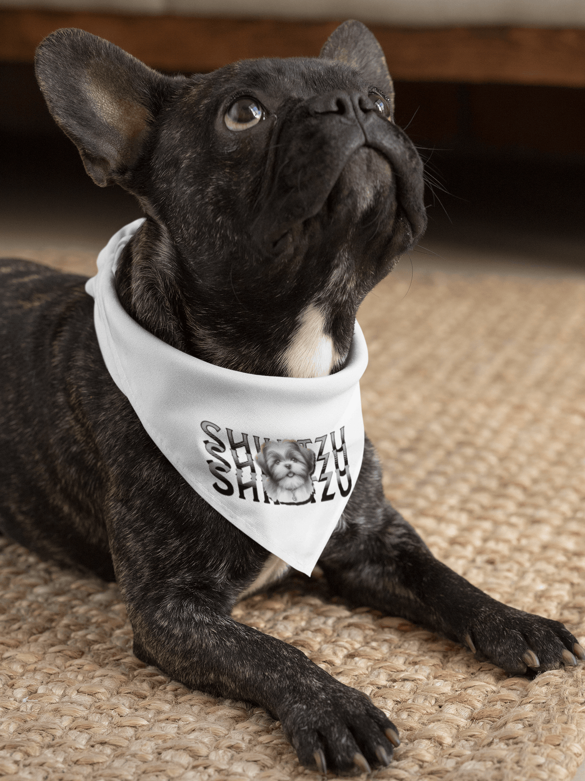 Adorable Shih Tzu Stack Dog Bandana – Cute & Stylish Pet Accessory