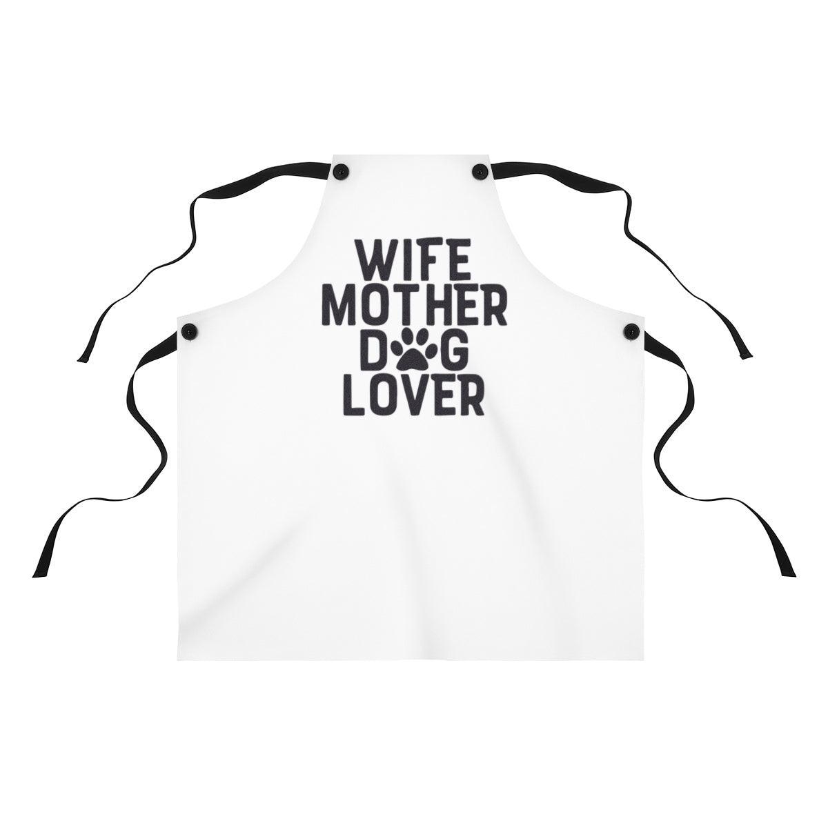 Wife Mother Dog Lover Apron - Shih Tzu Gifts
