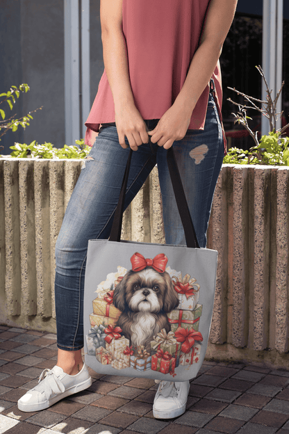 Christmas Gifts Shih Tzu Tote Bag - Shih Tzu Gifts