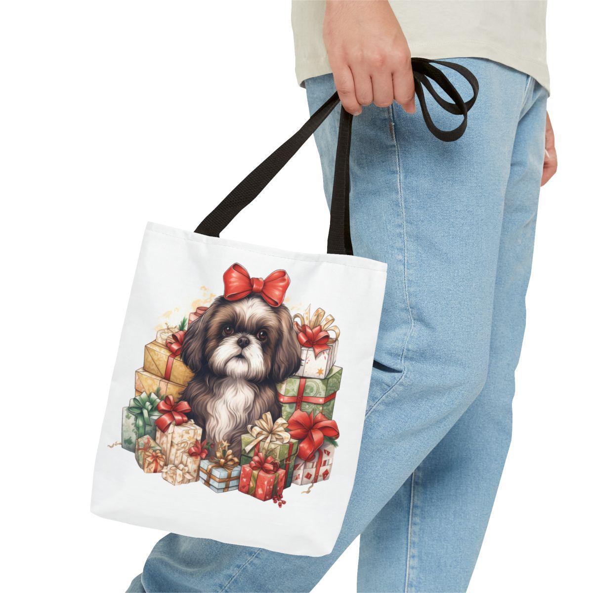 Christmas Gifts Shih Tzu Tote Bag - Shih Tzu Gifts