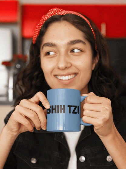 Shih Tzu Text Mug – Cute & Durable Gift for Shih Tzu Owners & Lovers