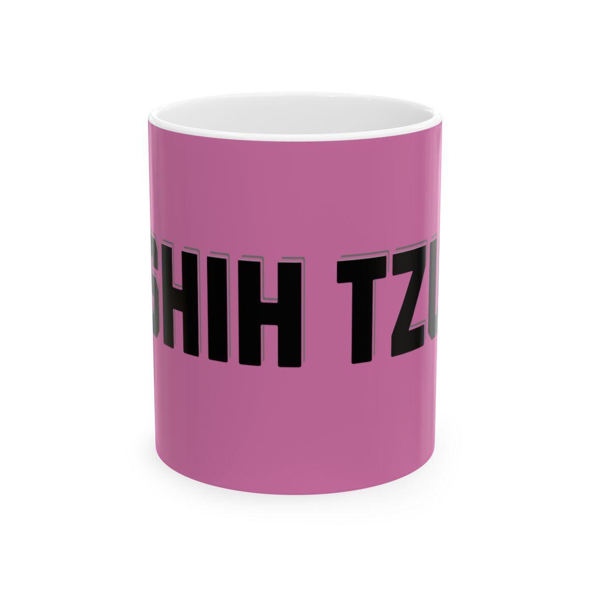 Shih Tzu Text Mug – Cute & Durable Gift for Shih Tzu Owners & Lovers