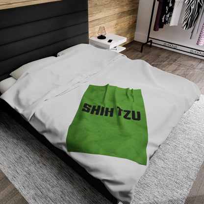 Shih Tzu Text Blanket – Cozy & Stylish Gift for Dog Lovers