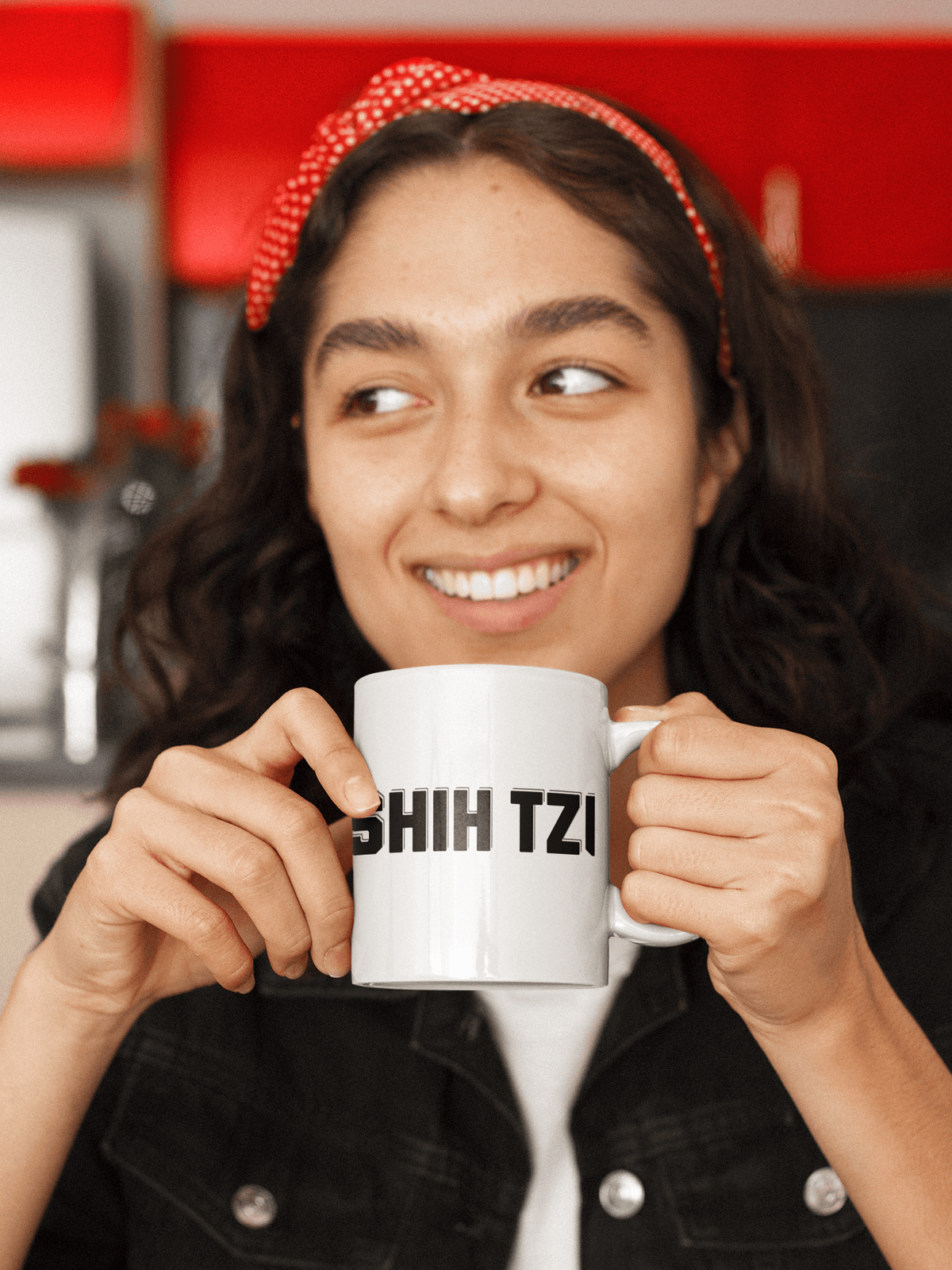 Shih Tzu Text Mug – Cute & Durable Gift for Shih Tzu Owners & Lovers